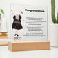 Congrats on your graduation - Square Acrylic Plaque