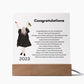 Congrats on your graduation - Square Acrylic Plaque